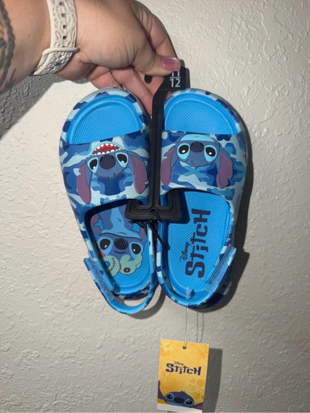 Disney Blue Stitch Clog Sandals for Kids